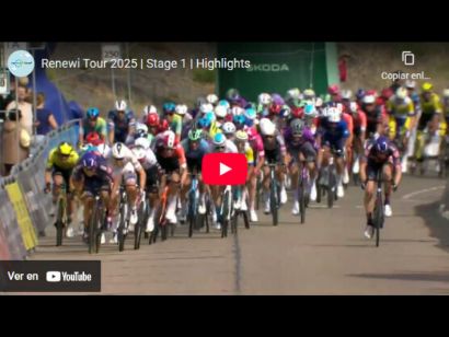 Vídeo resumen de la 1ª etapa del Renewi Tour 2025