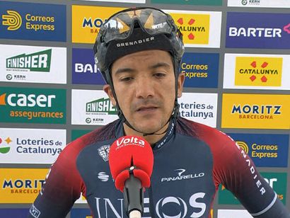 Volta a Catalunya: Richard Carapaz: "Teníamos planificado el ataque"