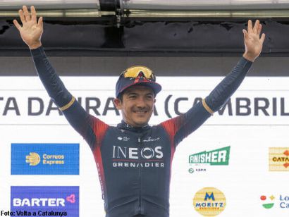 Volta a Catalunya: Carapaz gana la sexta etapa, Higuita asalta el liderato