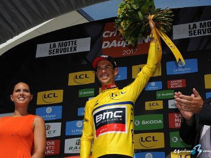 Critrium del Dauphin: Richie Porte: "Una etapa bonita, con un descenso de locos"
