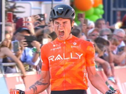 Tour de Gran Bretaña: Robin Carpenter, líder tras ganar la segunda etapa