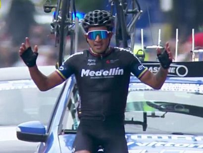 Vuelta a Colombia: Robinson Chalapud gana la séptima etapa, Juan Pablo Suárez sigue líder