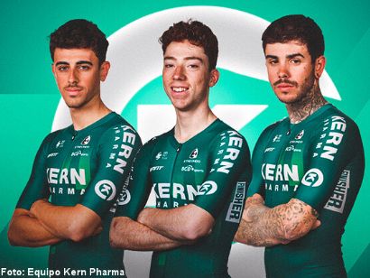 Adrià, Galván y Miquel encabezan el Kern Pharma en la Volta a Catalunya
