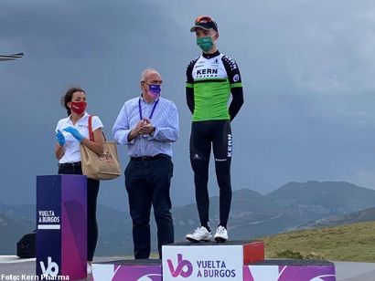 Vuelta a Burgos: Roger Adrià: "Contento con el rendimiento y el espectaculo que he brindado"