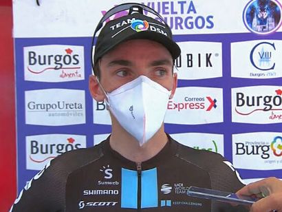 Vuelta a Burgos: Romain Bardet: "Hoy tenía buenas piernas"