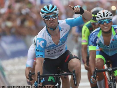 Vuelta a San Juan: Rudy Barbier: "Estoy contento porque correr con este calor ha sido difícil"