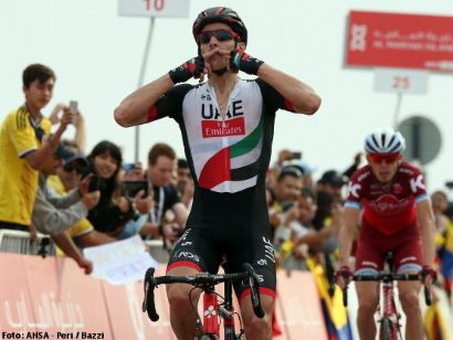 Tour de Abu Dhabi: Rui Costa se lleva la etapa reina y es el nuevo líder