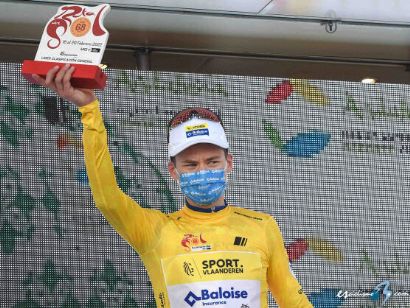 Vuelta a Andalucía: Rune Herregodts, primer líder tras ganar en Iznájar