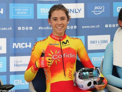 Ctos. de Europa: Sara Martín 12ª y Oier Lazkano 19º en las cronos de Herning