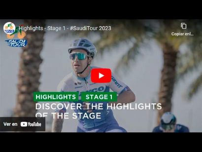 Saudi Tour 2023: Vídeo resumen de la primera etapa