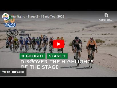 Saudi Tour 2023: Vídeo resumen de la segunda etapa