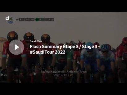 Saudi Tour 2022: Vídeo resumen de la etapa 3