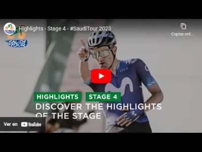 Saudi Tour 2023: Vídeo resumen de la cuarta etapa