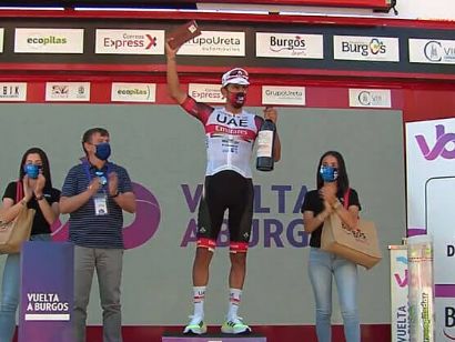 Vuelta a Burgos: Sebastián Molano repite victoria, Romain Bardet sigue líder