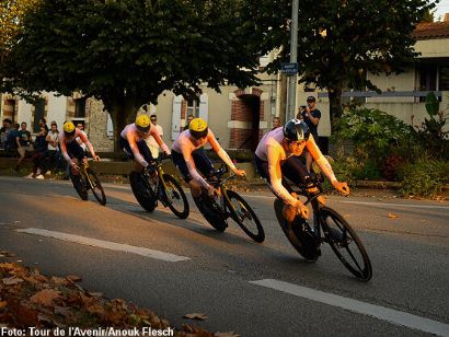 Tour del Porvenir: Países Bajos gana la crono por equipos del prólogo