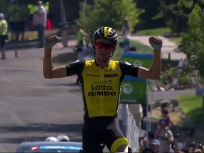 Tour de Utah: Sepp Kuss se exhibe en la segunda etapa y se viste de amarillo