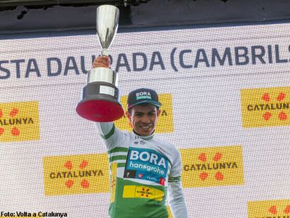 Volta a Catalunya: Sergio Higuita: "No se podía dudar, fuimos a tope hasta la meta"