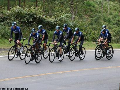 Tour Colombia 2.1: El Team Sky de Chris Froome y Egan Bernal se entrena ya en Colombia