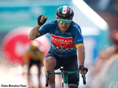 Sonny Colbrelli se adjudica el Tour del Benelux, Matej Mohoric la última etapa