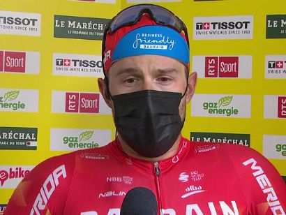 Tour de Romandía: Sonny Colbrelli: "He aprovechado la oportunidad en una etapa de escaladores"