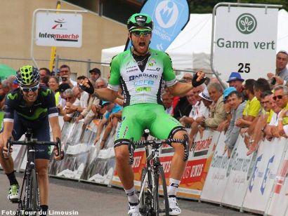 Tour de Limousin: Colbrelli vence en la tercera por delante de Herrada y Barbero