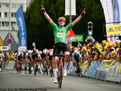 Tour del Porvenir: Soren Waerenskjold gana la primera etapa y se viste de amarillo