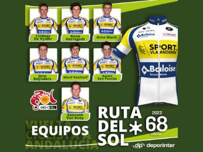 Sport Vlaanderen Baloisse, fiel a su cita con la Vuelta a Andalucía