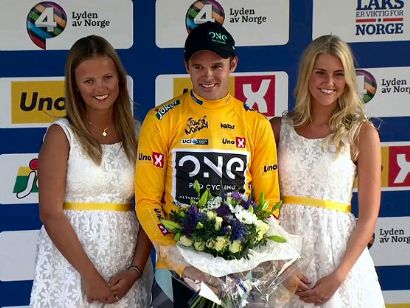 Steele Von Hoff lidera el Tour de Noruega tras imponerse en la primera etapa