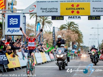 Vilanova i la Geltr acoger el final de la sexta etapa de la Volta a Catalunya