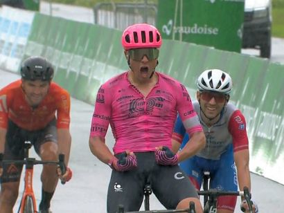 Tour de Suiza: Stefan Bissegger se impone en la cuarta etapa, Mathieu van der Poel sigue líder