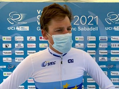 Vuelta a la Comunidad Valenciana: Stefan Küng: "Hubiera preferido ganar de otra forma"