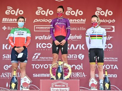 Chantal Blaak se hace con la Strade Bianche femenina