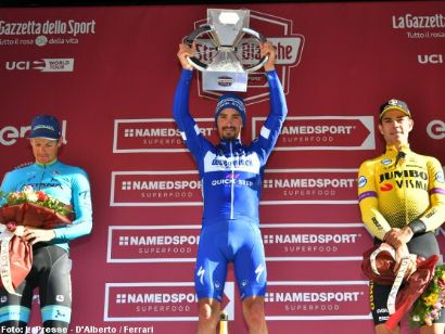 Julian Alaphilippe se impone en la Strade Bianche 2019