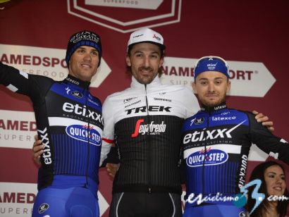Fabian Cancellara consigue su tercera victoria en la Strade Bianche