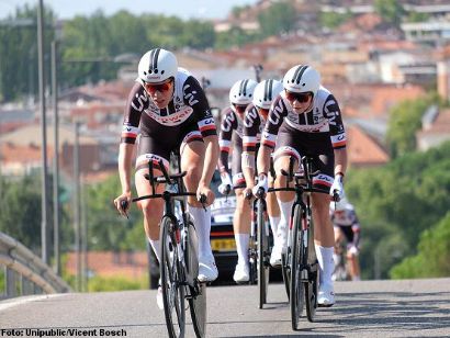 Leah Kirchmann, primera líder de la Madrid Challenge by La Vuelta 2018
