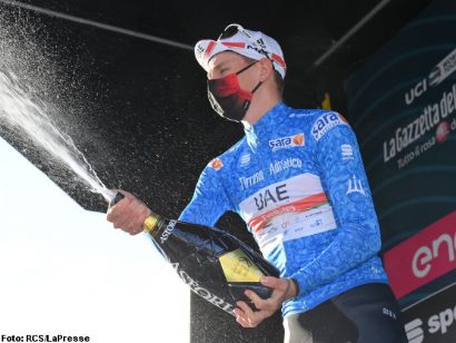Tirreno-Adriático: Tadej Pogacar se exhibe en Prati di Tivo para asaltar el liderato