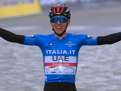 Tirreno-Adriático: Tadej Pogacar: "La victoria es un premio al trabajo de todo el equipo"