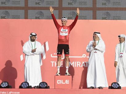 Tour de los Emiratos: Tadej Pogacar: "Estoy listo para defender el maillot rojo"