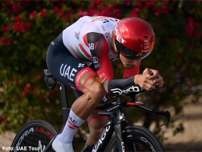 Tour de los Emiratos: Tadej Pogacar: "Estoy muy feliz. Fue un buen día"