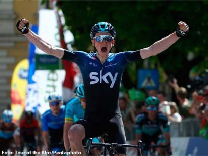 Tour de los Alpes: Tao Geoghegan Hart estrena palmarés y liderato