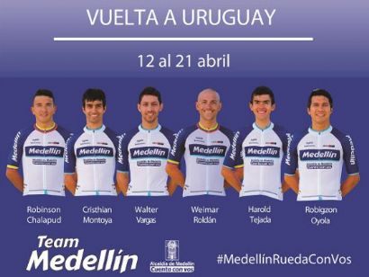 La Vuelta del Uruguay, próximo reto internacional para el Team Medellín
