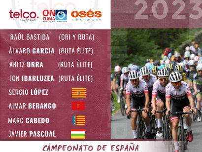Telco. ON Clima Osés, listo para el Campeonato de España de ciclismo en carretera