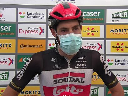 Volta a Catalunya: Thomas De Gendt: "Es muy especial para mí ganar en Barcelona"