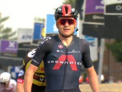 Thomas Pidcock puede con Wout Van Aert en la Flecha Brabanzona