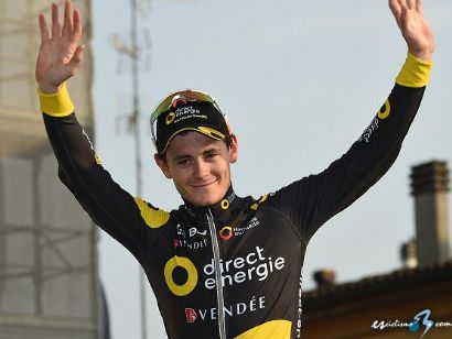 Semana Coppi y Bartali: Boudat gana la tercera etapa, Rosón se sitúa tercero en la general