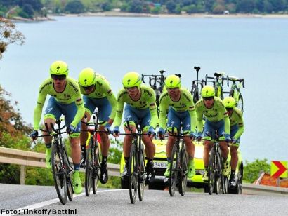 Tour de Croacia: Tinkoff gana la crono por equipos y Kvasina sigue líder