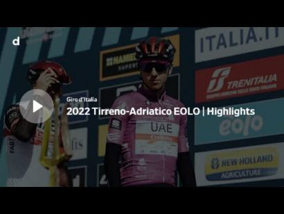 Tirreno-Adriático 2022: Vídeo resumen de la etapa 2