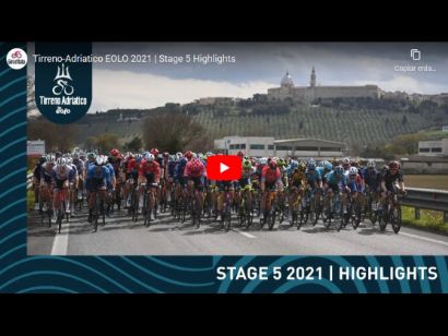 Tirreno-Adriático 2021: Vídeo resumen de la etapa 5