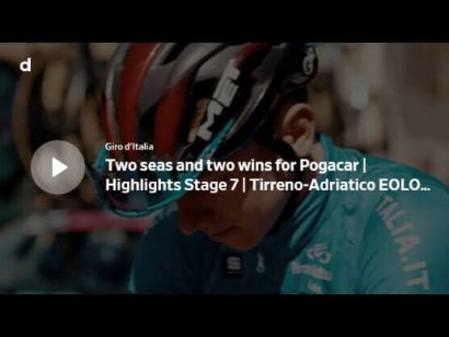 Tirreno-Adriático 2022: Vídeo resumen de la etapa 7