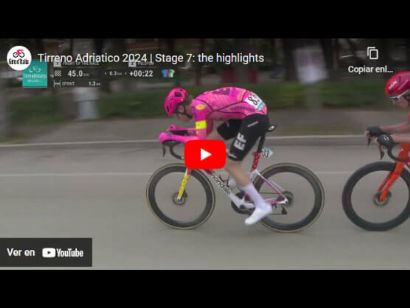 Tirreno-Adriático 2024: Vídeo resumen de la 7ª etapa